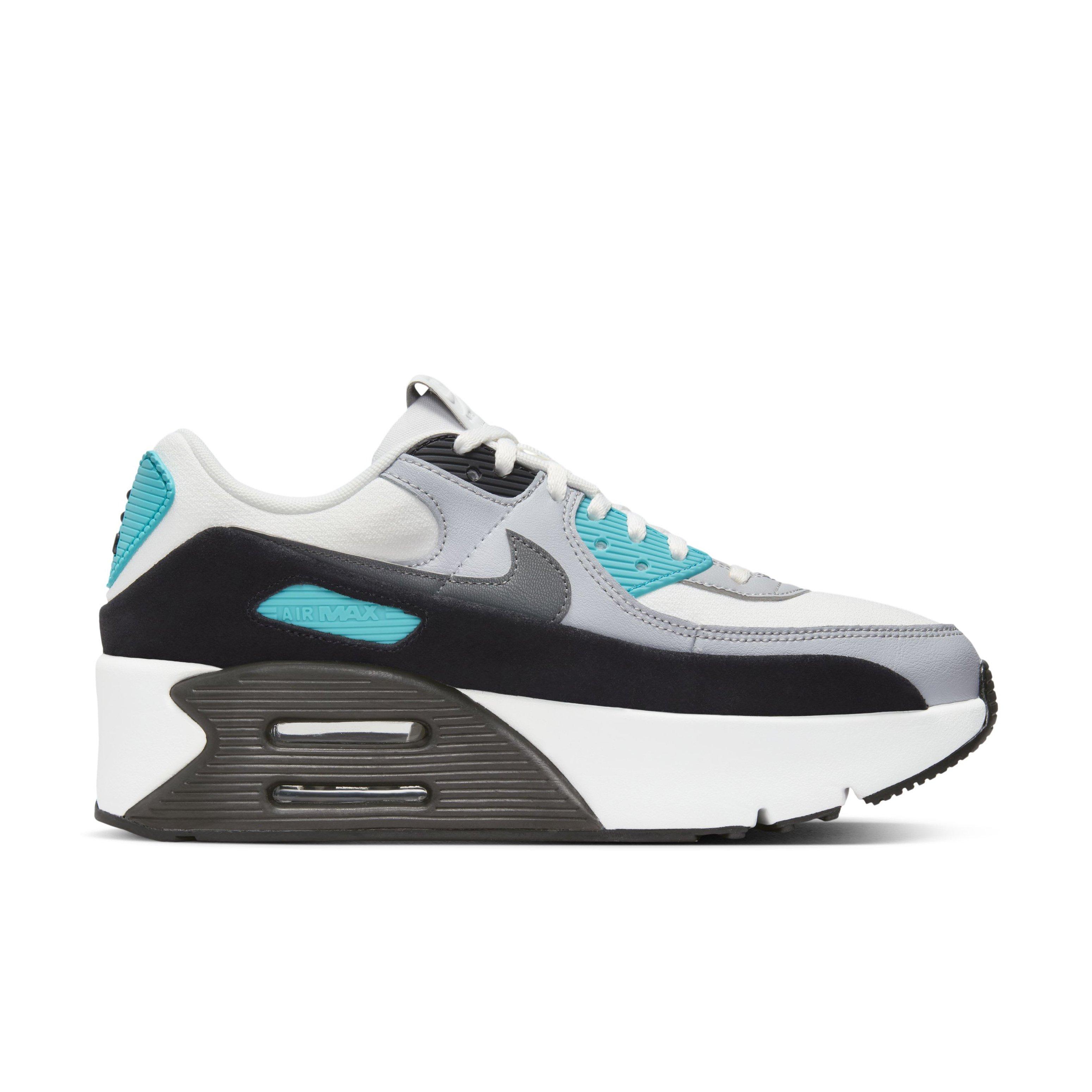 Nike Air Max 90 LV8 "Summit White/Wolf Grey/Black/Smoke Grey" Women's Shoe